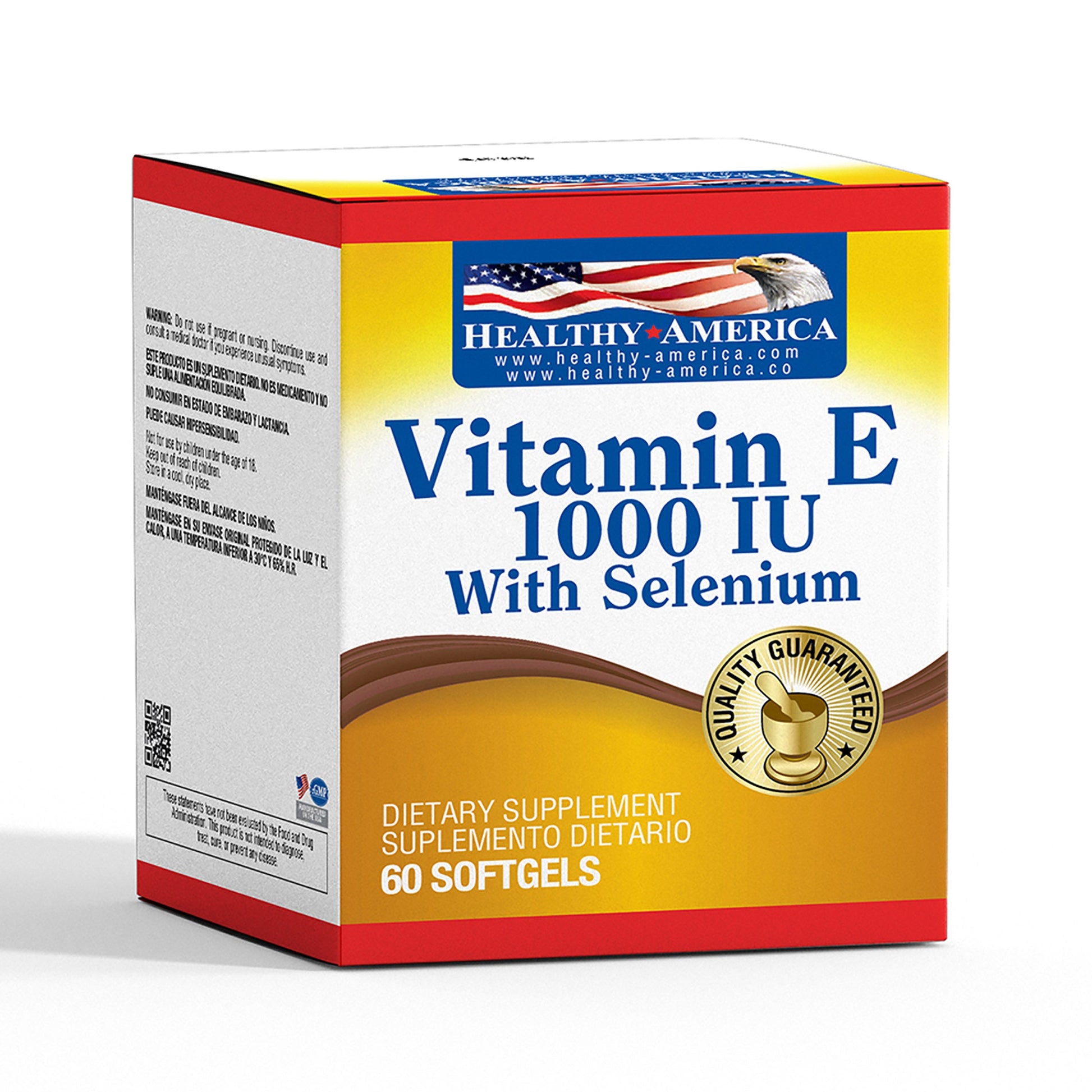 Vitamina E 1000 Iu 60 Softgels