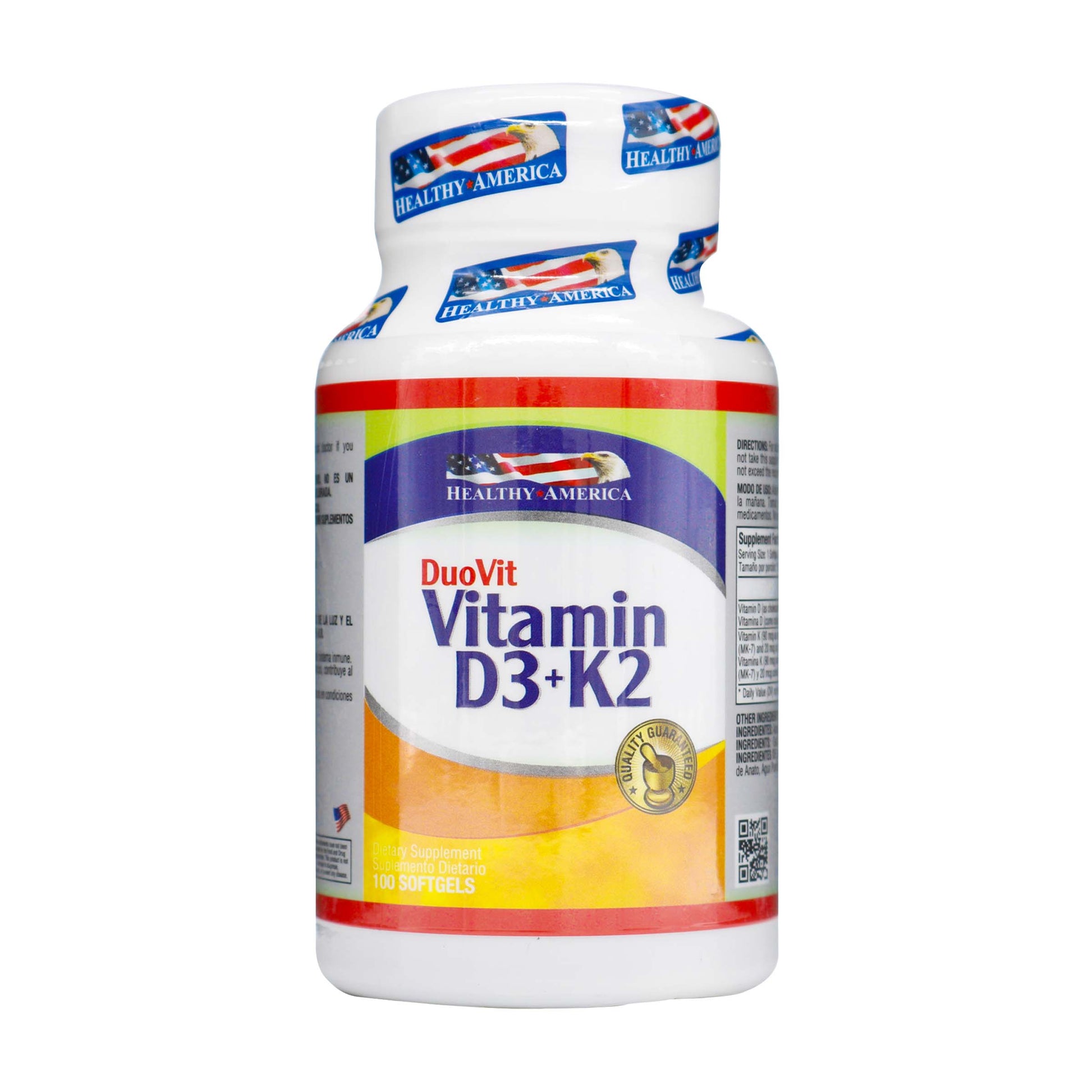 DuoVIT VitaminaMIN D3+k2) 100 Softgels