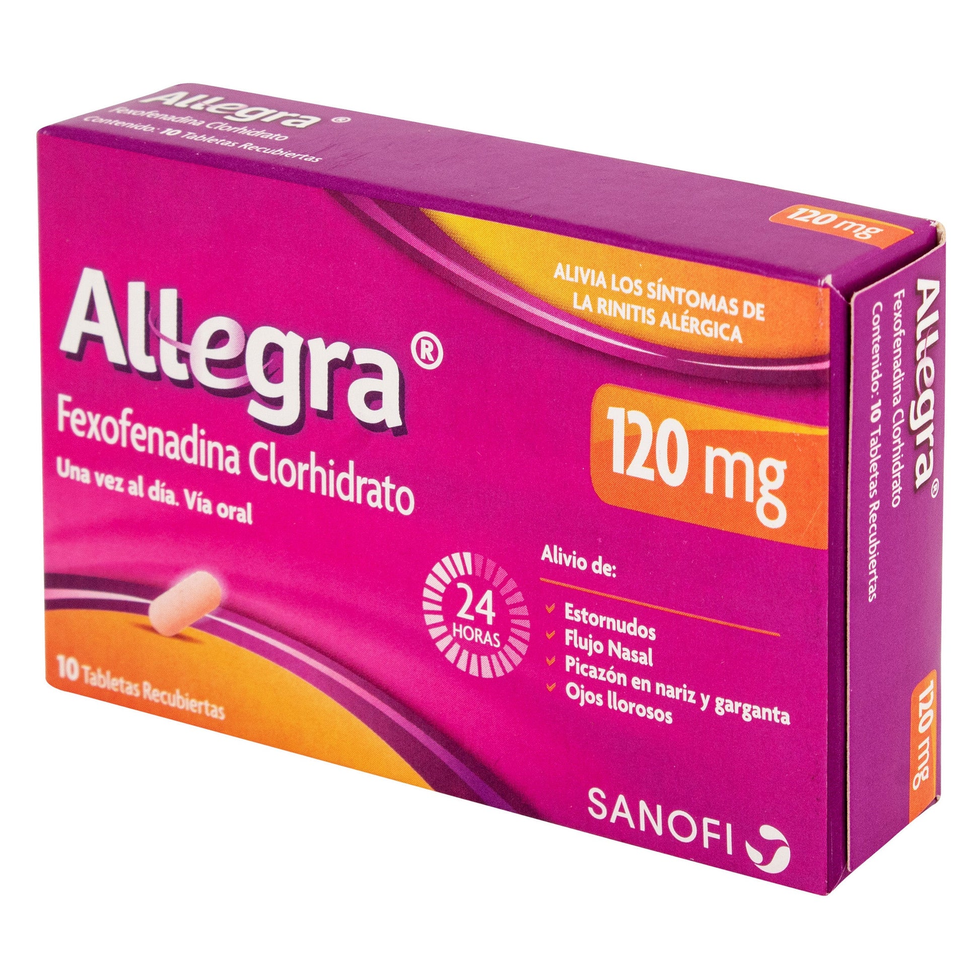 Allegra 120 mg 10 Comprimidos (m)