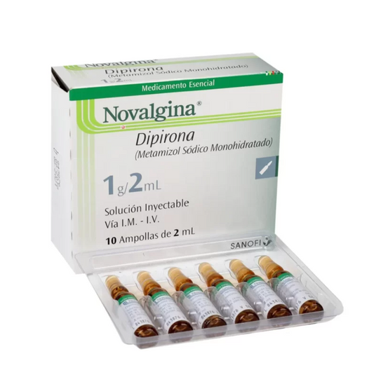 Novalgina 2 ml 10 Ampollas