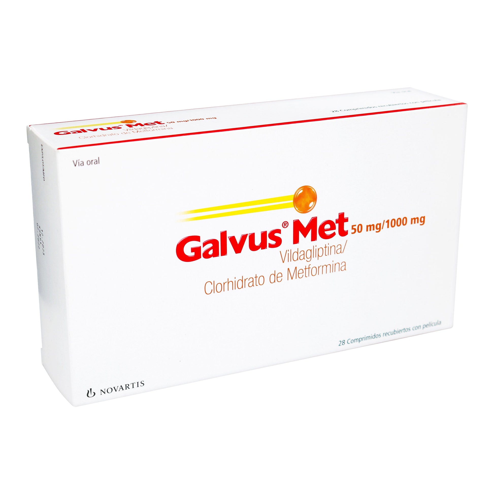 gALVUS Met 50 mg/1000 mg 28 Compuesto (2)
