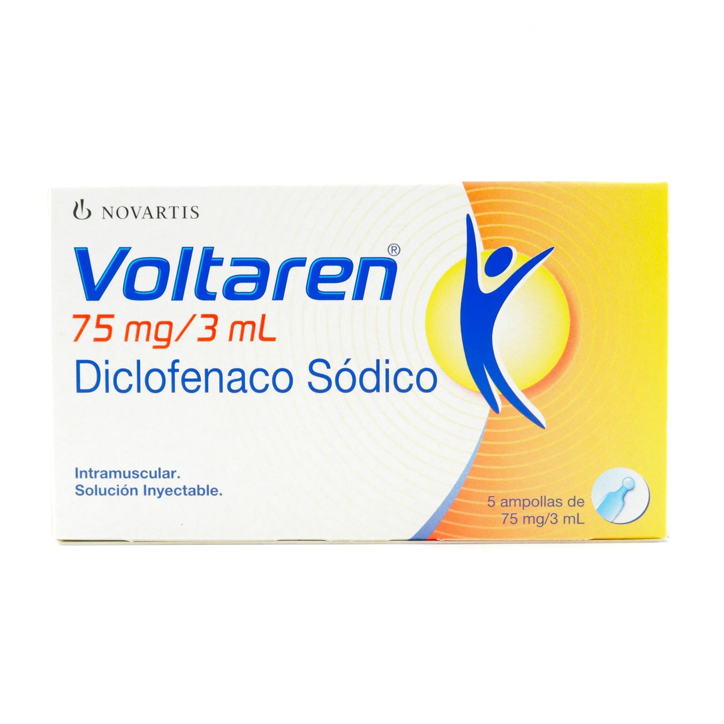 Voltaren 75 mg X 5 Ampollas