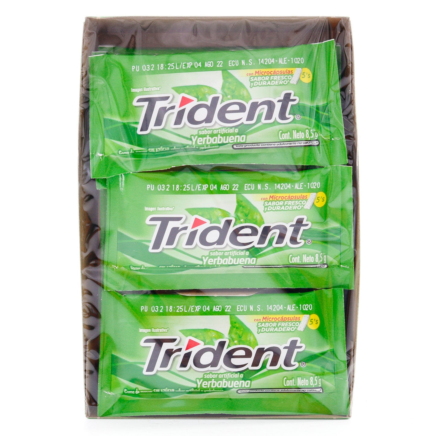 Trident 5s Yerbabpos Display 18 Ud 8.5g