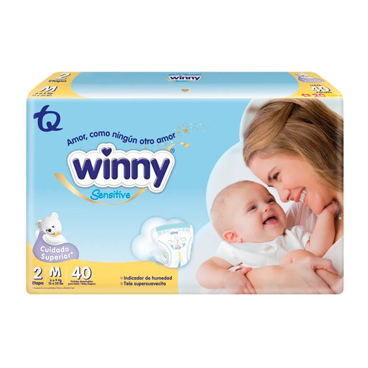 Pañ Winny Sensitive Et2+Toax20Av X 40 Pan