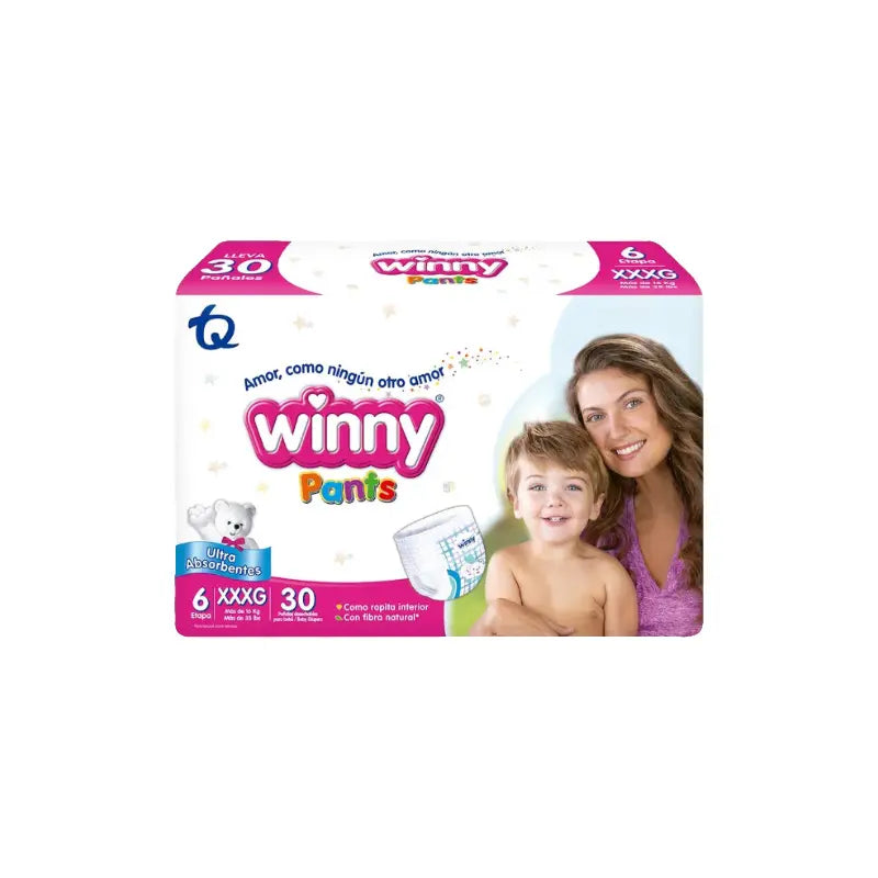Winny Pañal Et 6 Bolsa X30