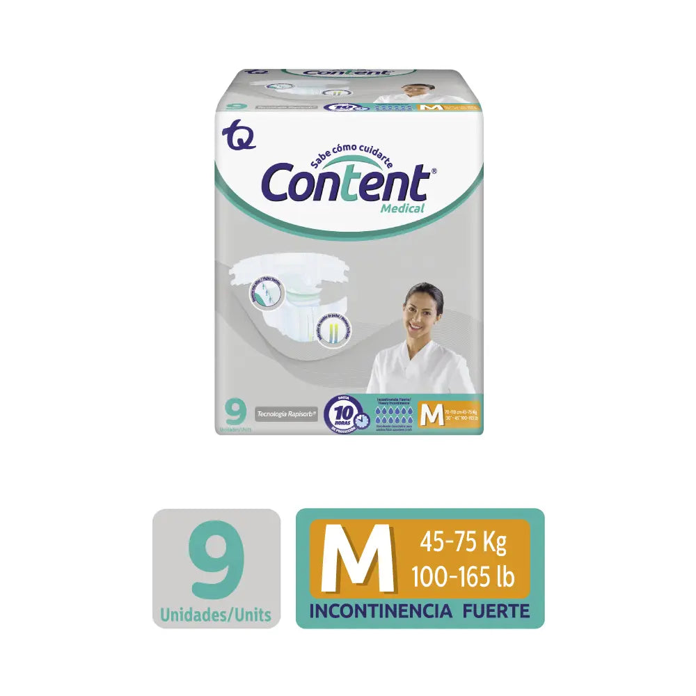 Paã‘ Content Medical X 9 Unidad