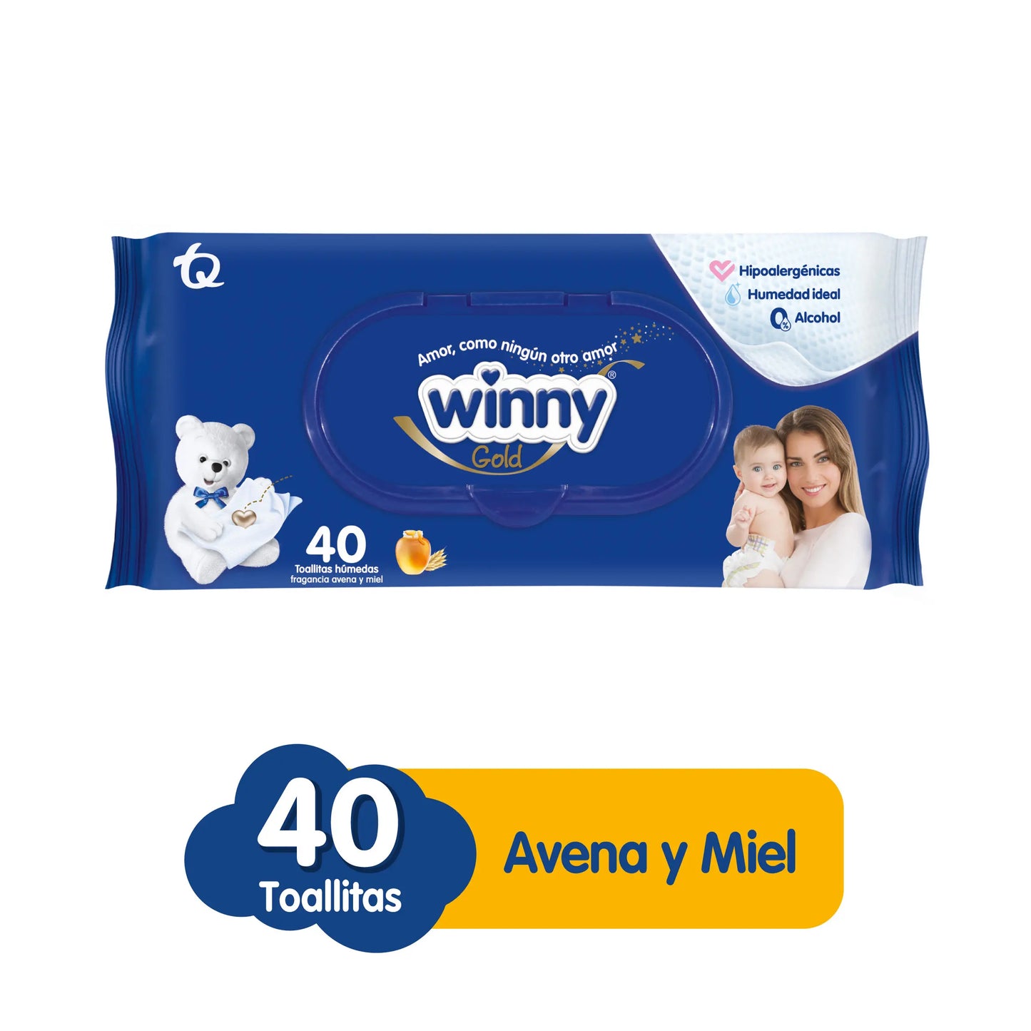 Toa Hum Winny Avena Miel X 40 Unidad