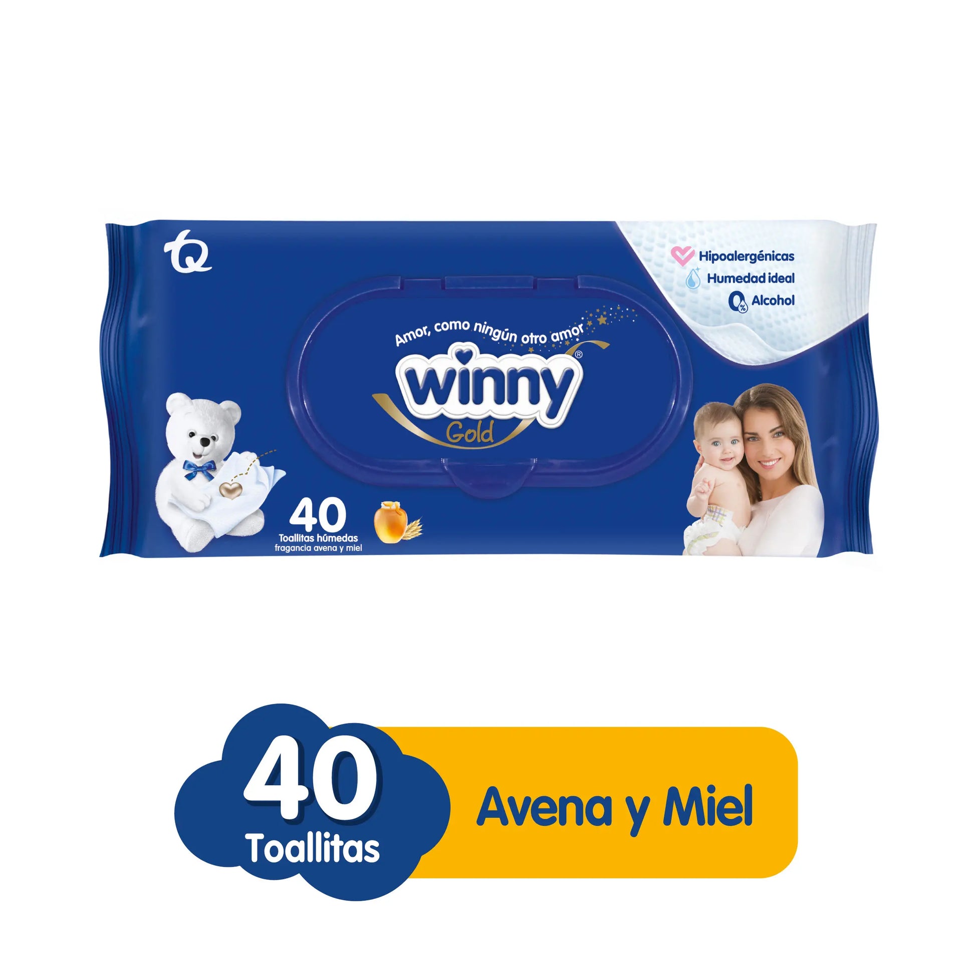 Toa Hum Winny Avena Miel X 40 Unidad