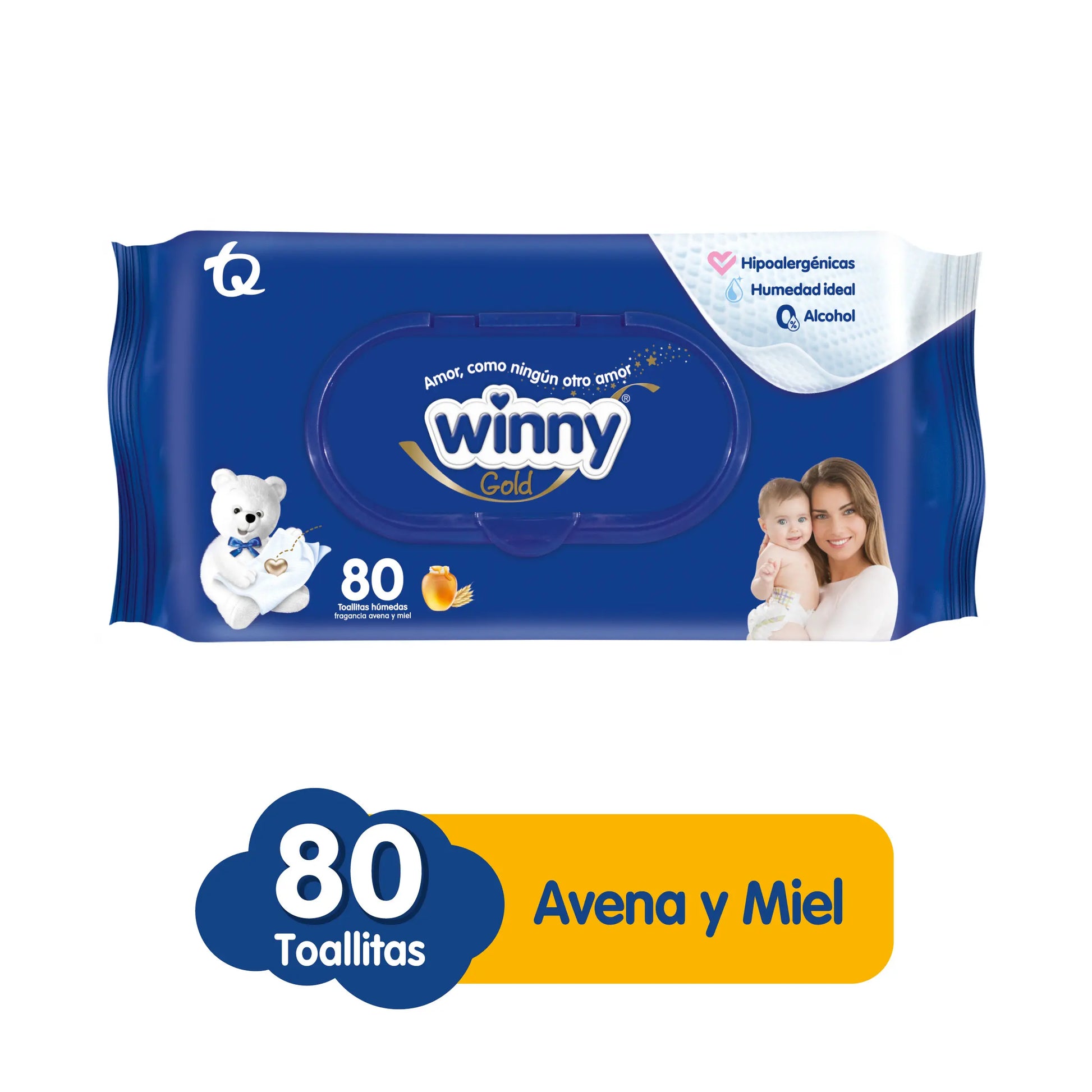 Toa Hum Winny Avena Miel X 80 Unidad