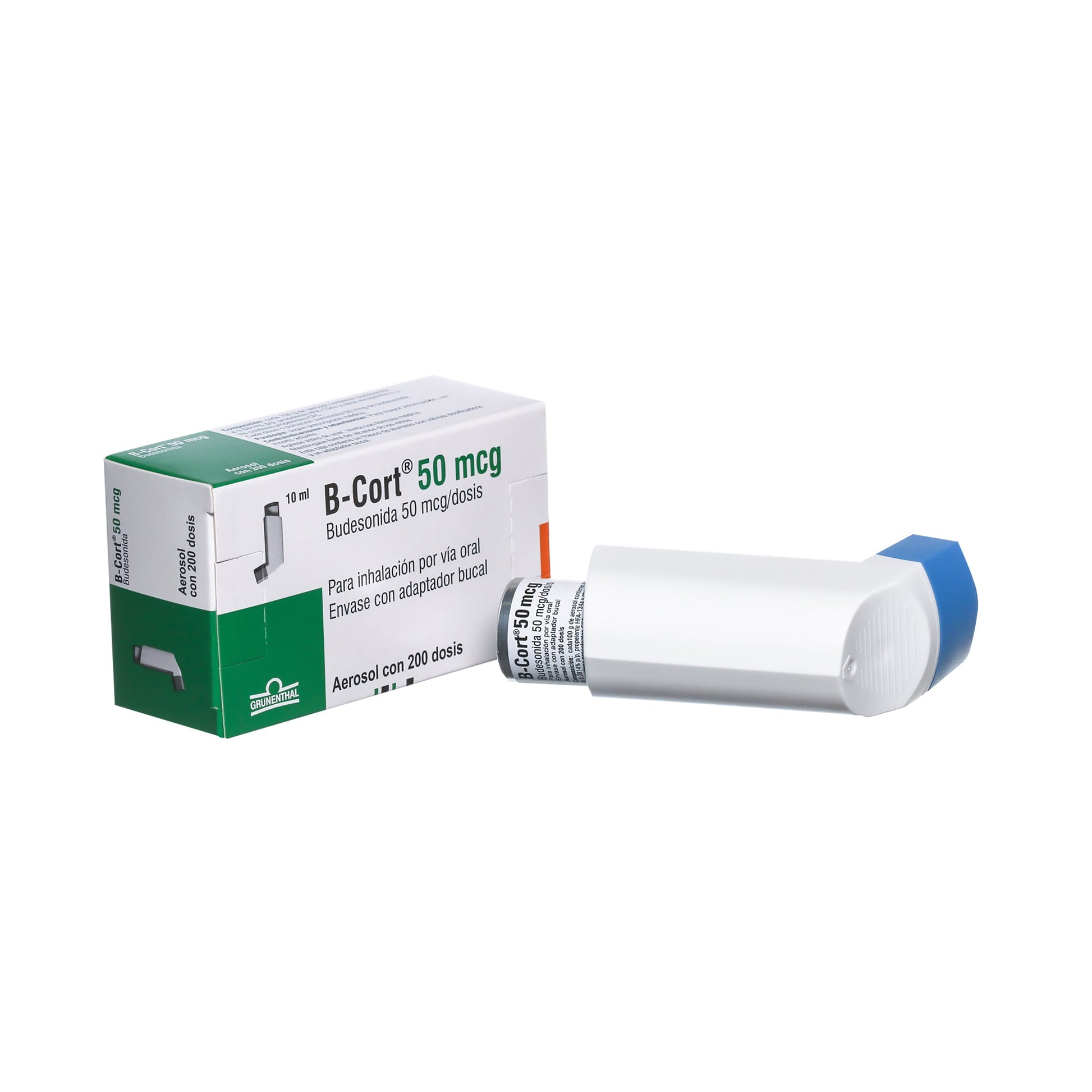 B-cort Budesonida 50 mcg Inh 200 Dosis
