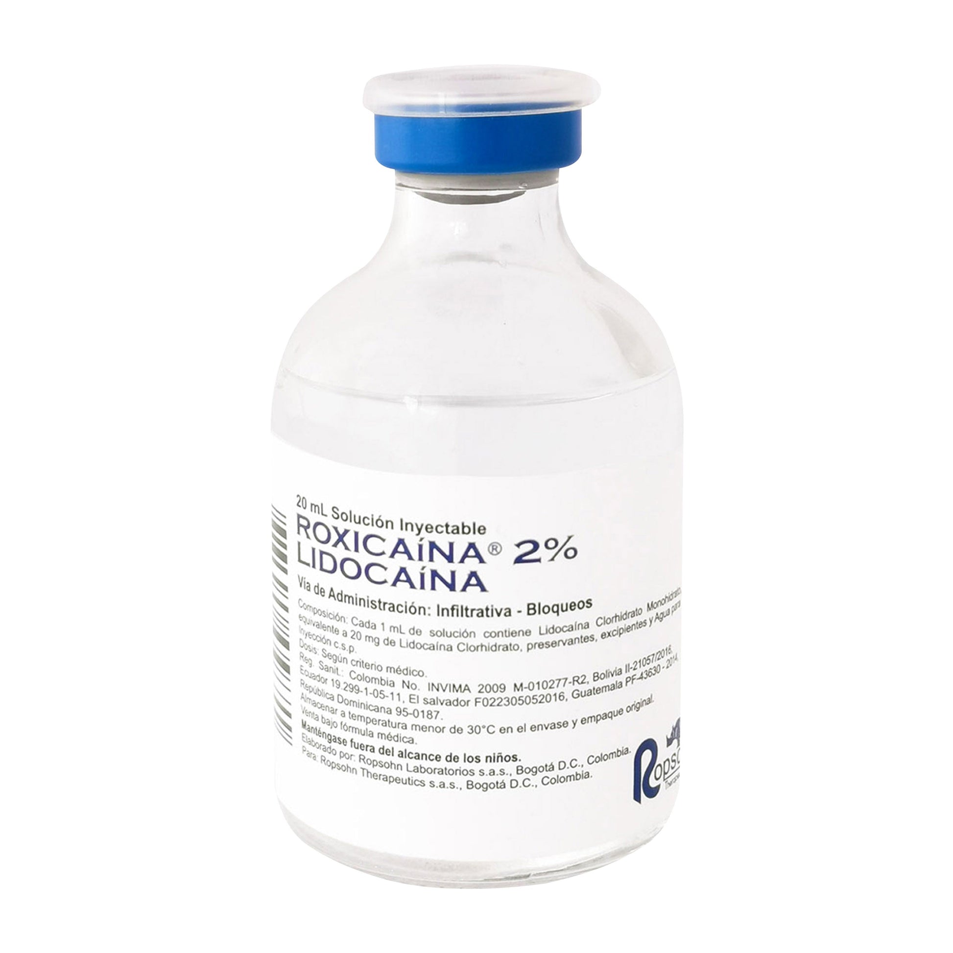 Roxicaina 2% Simple 20 ml