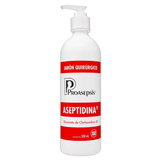 Aseptidina Jabón Quirur Clorhexidina 500ml