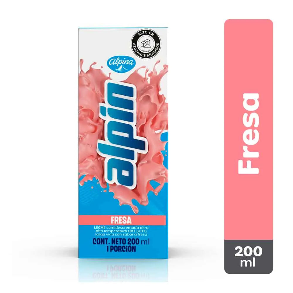 Leche Alpin Fresa 200 ml