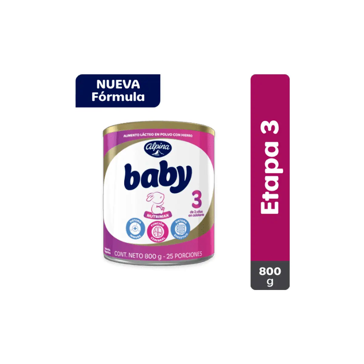 Alpina Baby NutritivaMAX Et.3 800 g