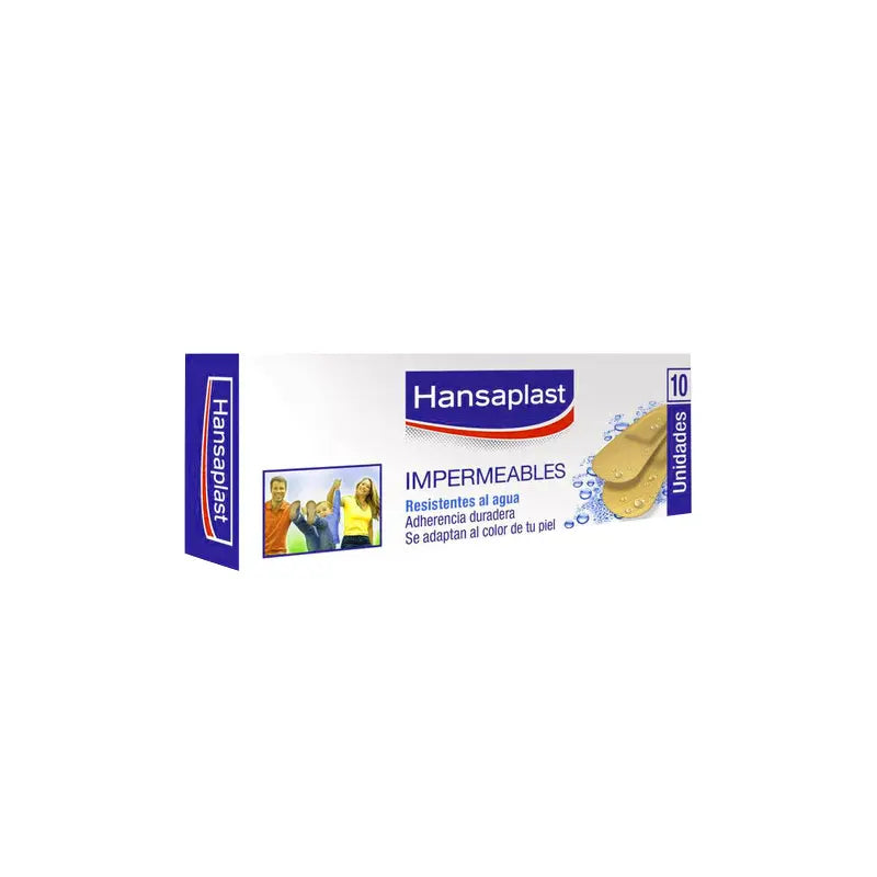 Curas Hansaplast IMPERM.PIEL 10 Unidad