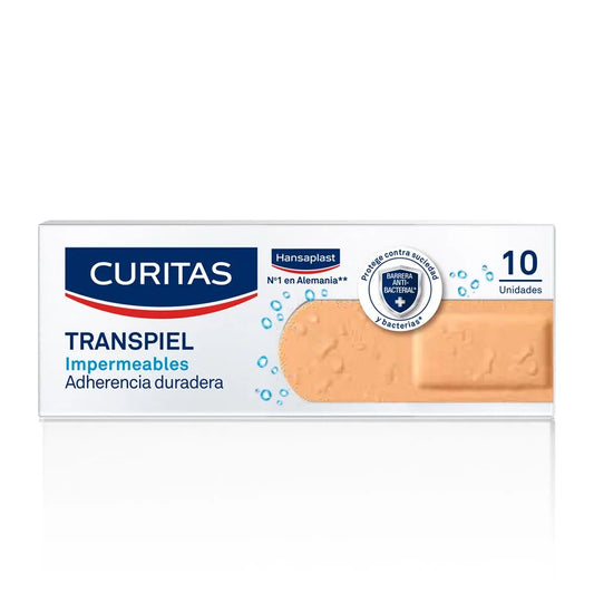 Curitas Transpiel 10 Unidad