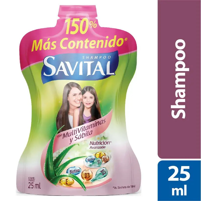 Champú Savital MultivitamínicoAMINAS Populares