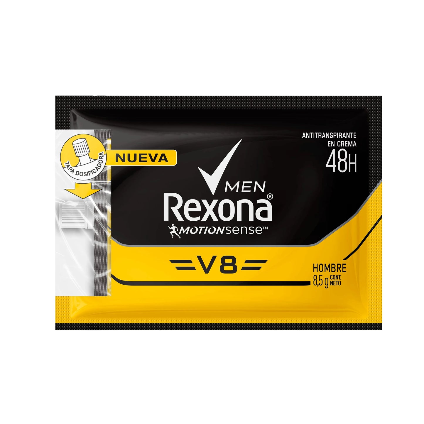 Desodorante rexona Hombre V8 8.5 gr X 20 Sb H