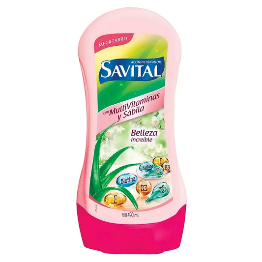Acondicionador.SAVITAL MultivitamínicoAMINAS 490 ml