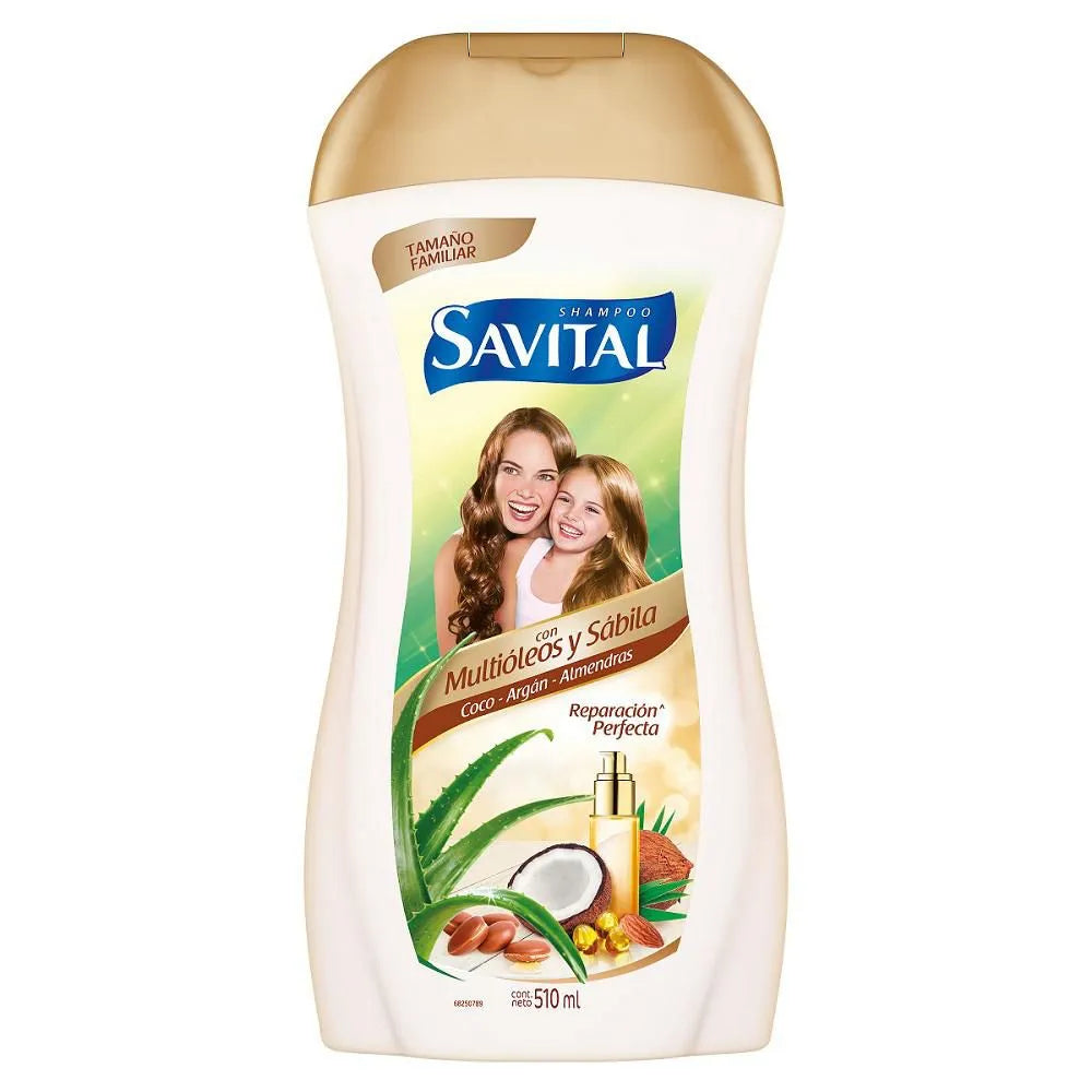 Shampoosavital Multioleos 510 ml