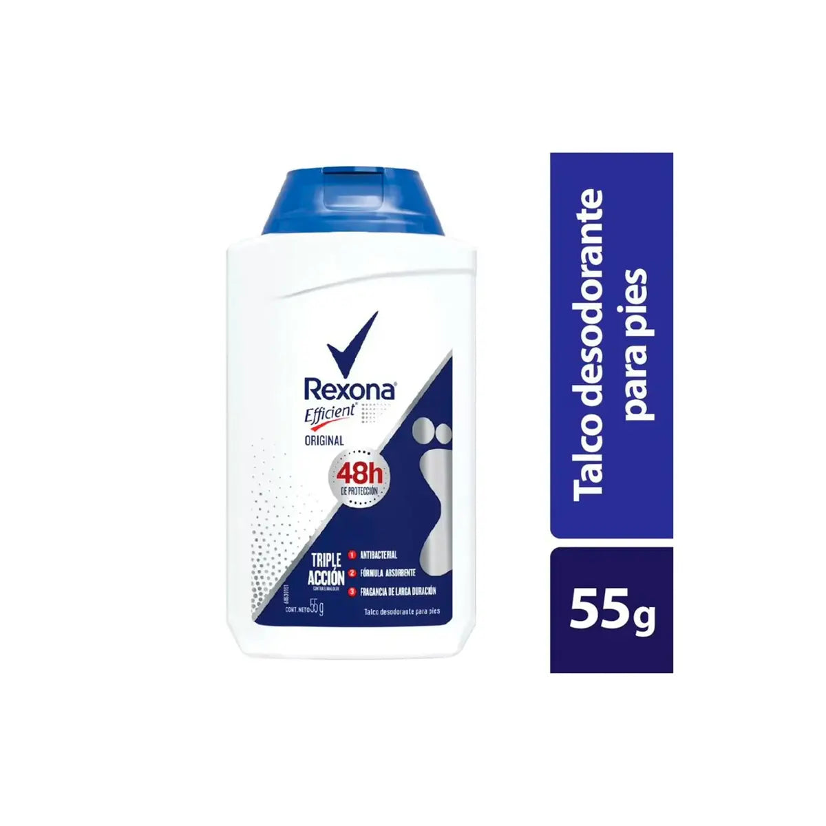 Talco Rexona Efficient 55 gr