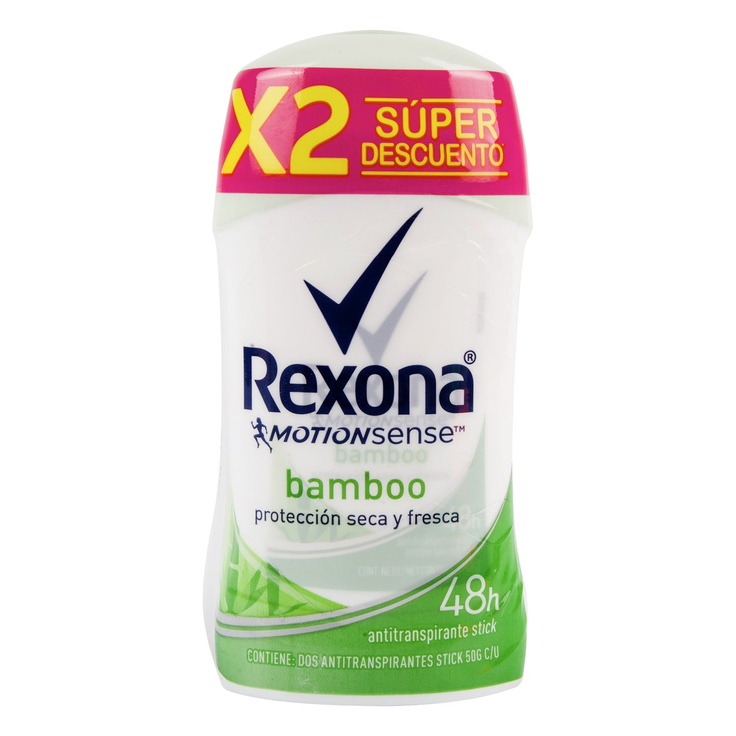 2 Desodorante   Rexo. Barra Motsen Bambo 50gs.dcto