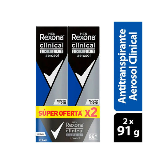 2 Desodorante   Rexona Aer Clindamicina Expert 91
