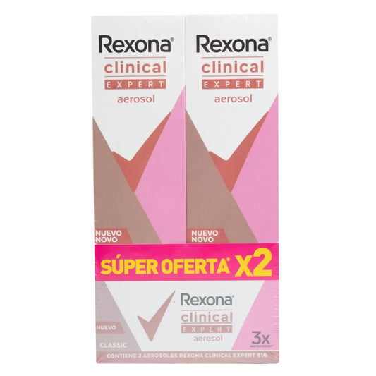2 Desodorante   Rexona Aerosol Clindamicina Class Expert 1