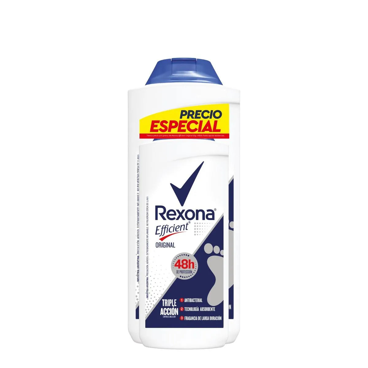 Talco Rexona Efficient 180 +55 g