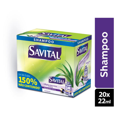 Shampoosavital Compuesto.HIALURONICO 20 Sbs 25ml
