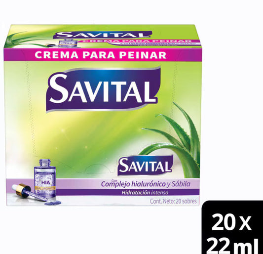 Crema P.p.savital Hialuronico 20sbs 22ml