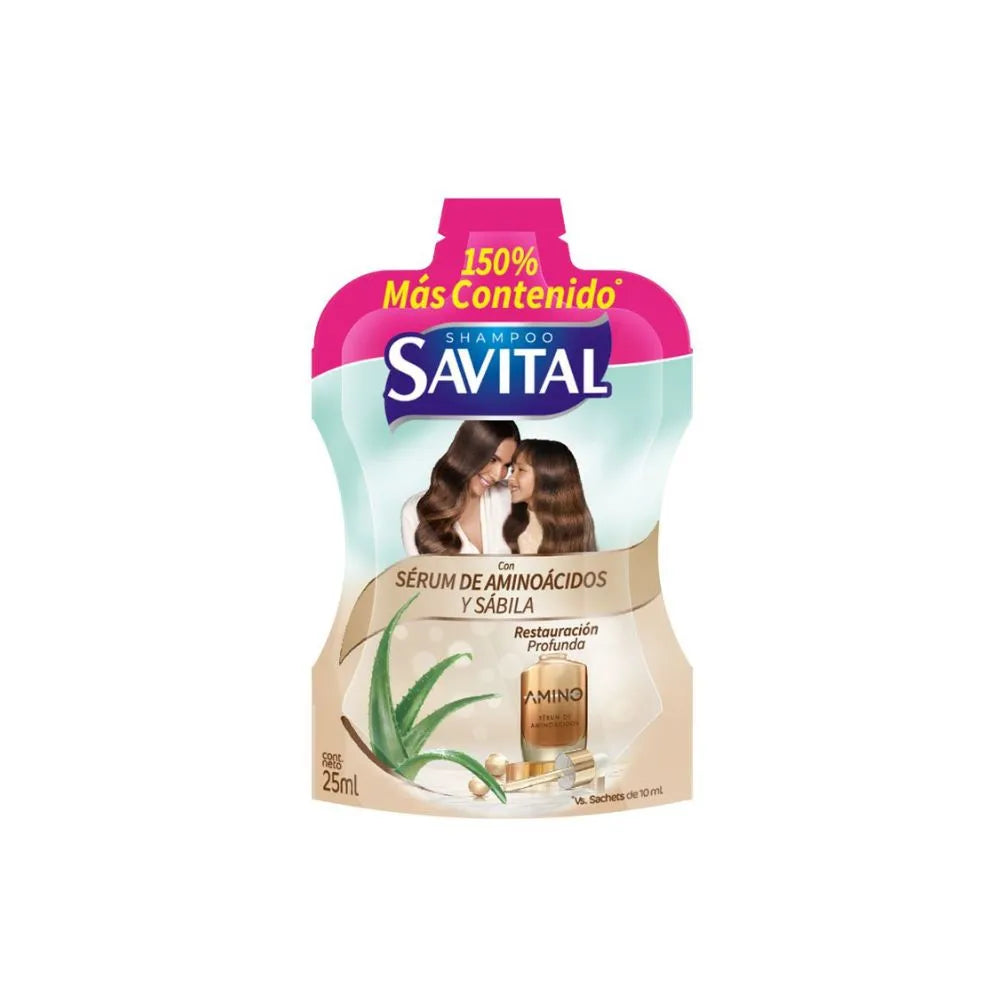 Cha Savital Restaur Aminoac 25ml 20sbs