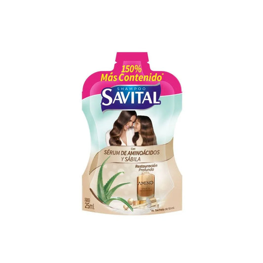 Cha Savital Restaur Aminoac 25ml 20sbs