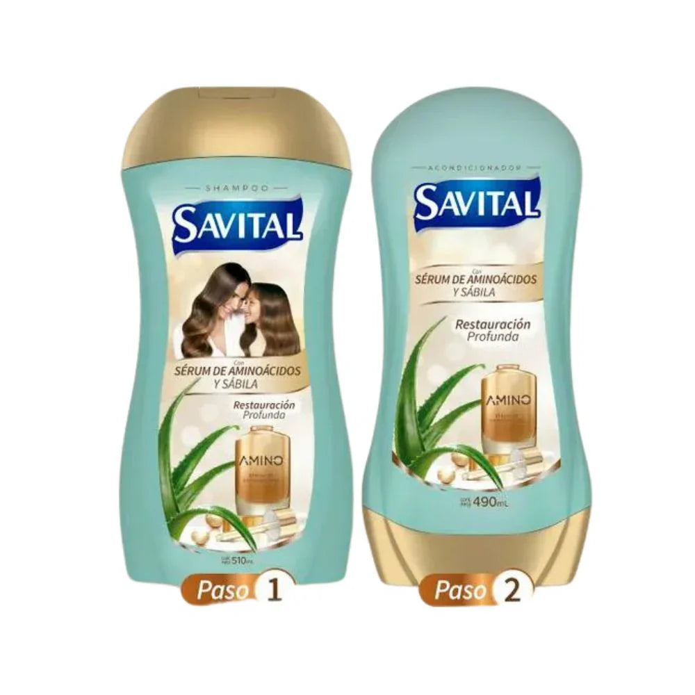 Cha Savital Aminoacidos 510ml + Ac 490ml