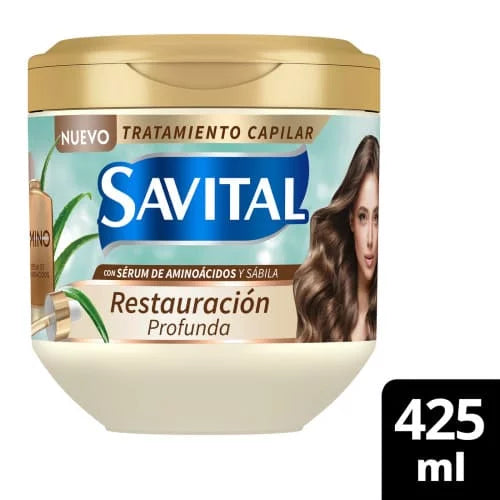 Crema Trat Savital Restaur. Aminoac 425ml