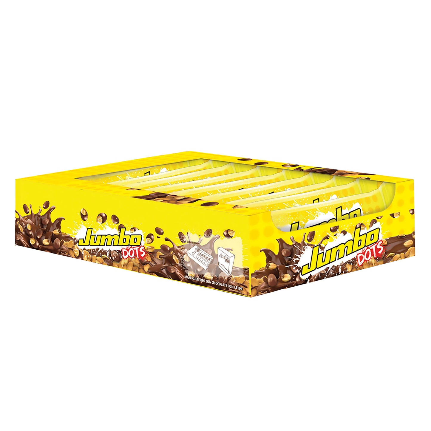 Chocolatina Jumbo Dots 12 Unidad 360 Gramos
