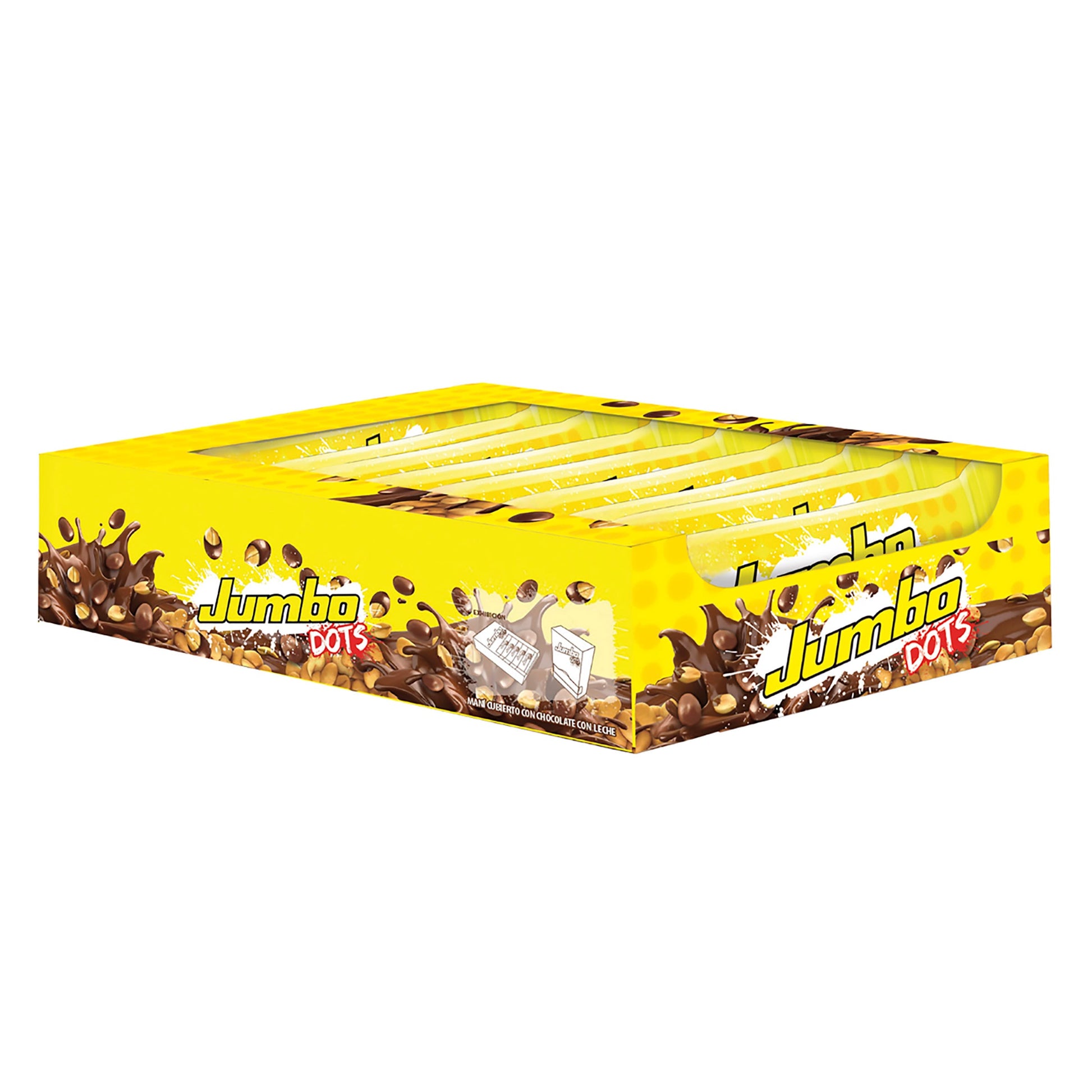 Chocolatina Jumbo Dots 12 Unidad 360 Gramos