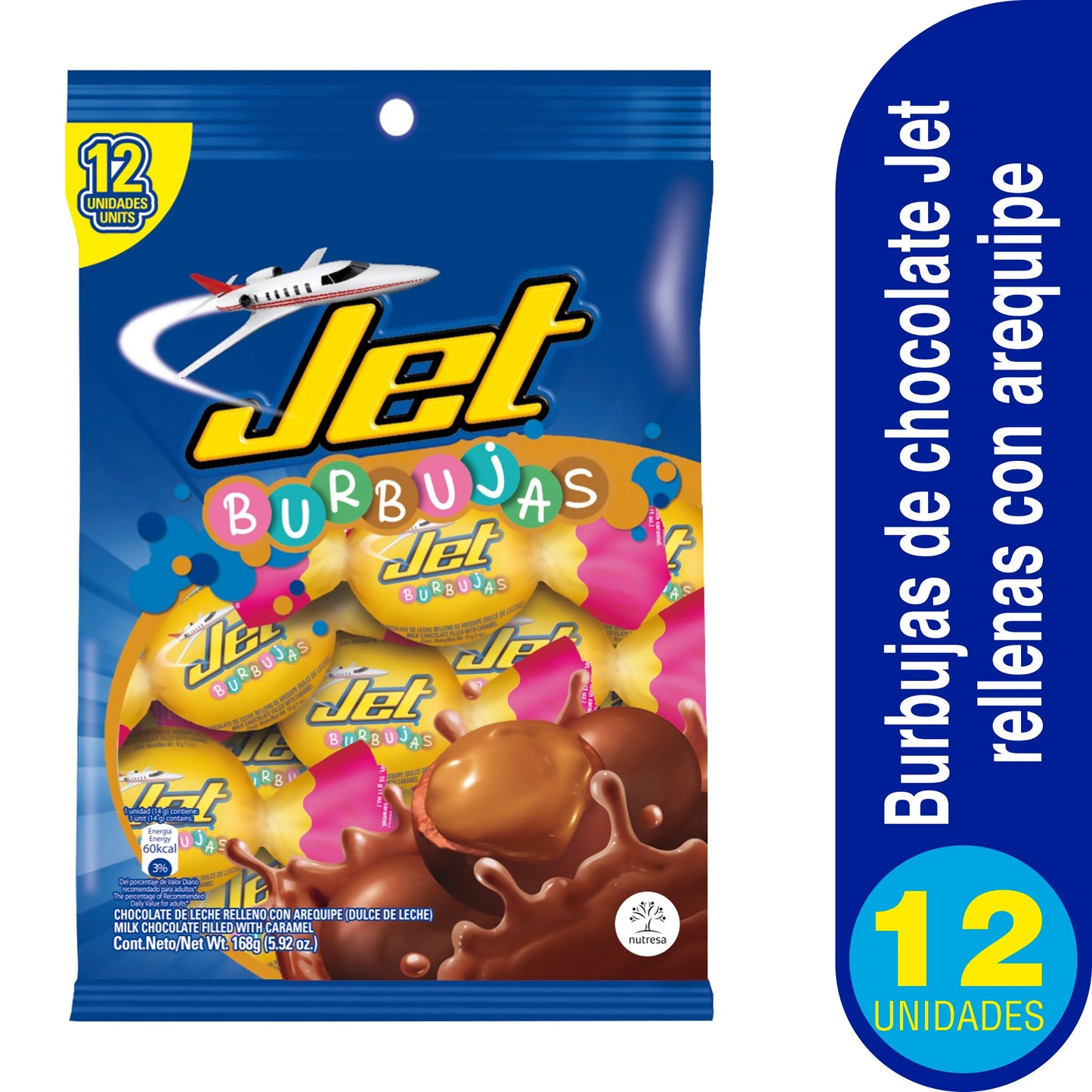 Burbujas De Chocolate Bolsa 12 Uds (2)