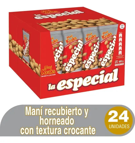 Pasabocas Mani La Esp.krats 25 gr 24und