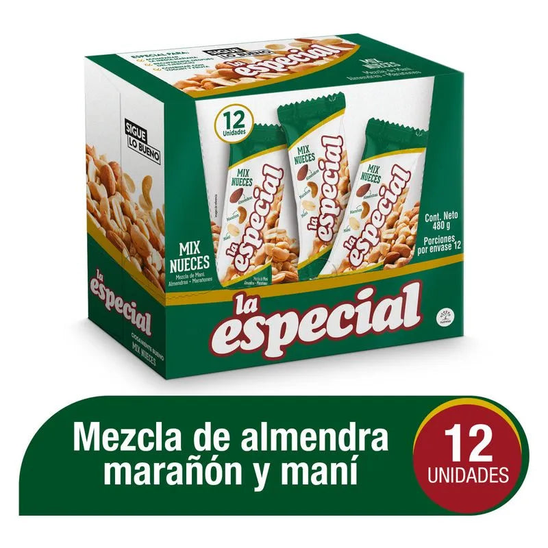Pasta Espe Mescl Nues/mani 40gr Cj 12und