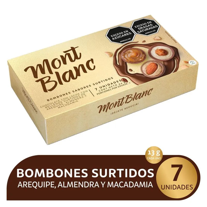 Choc.mont Blanc Estuche Surtido 7 Uds
