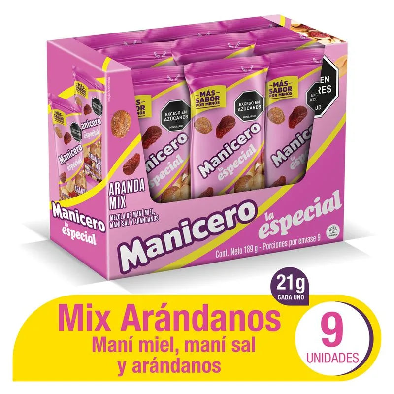 Pasta Espec Manicero Arandamix 21gr 9und