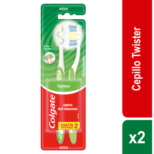 2-cepillos-colgate-twister-con-2-porta-cabezas