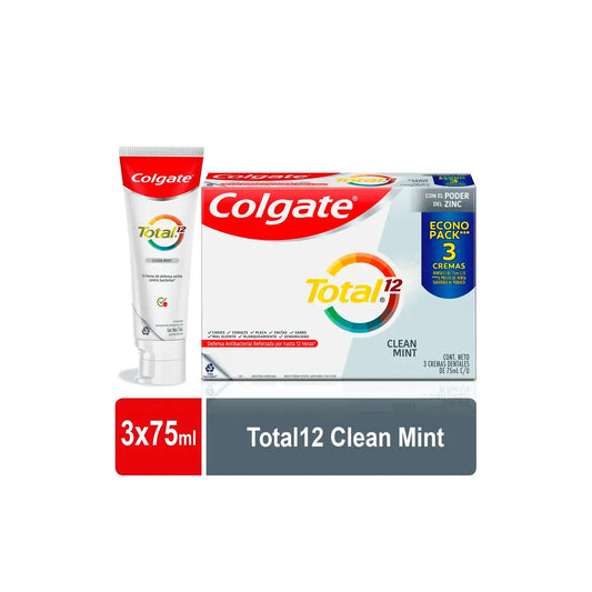 3cre.colgate Tot.clean Mint 75g Eco.pack