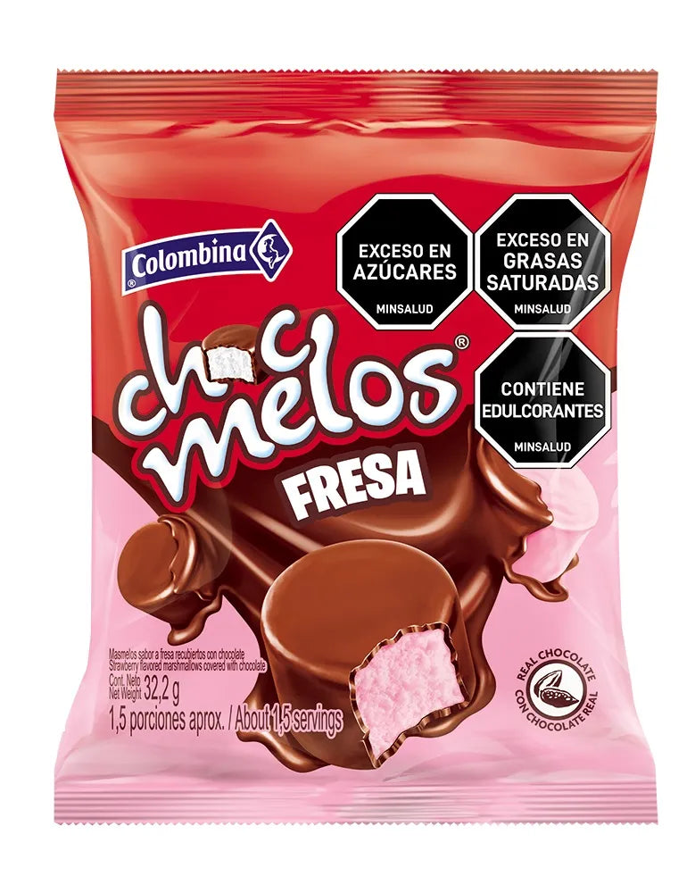 Chocmelos Fresa 32.2 Gr