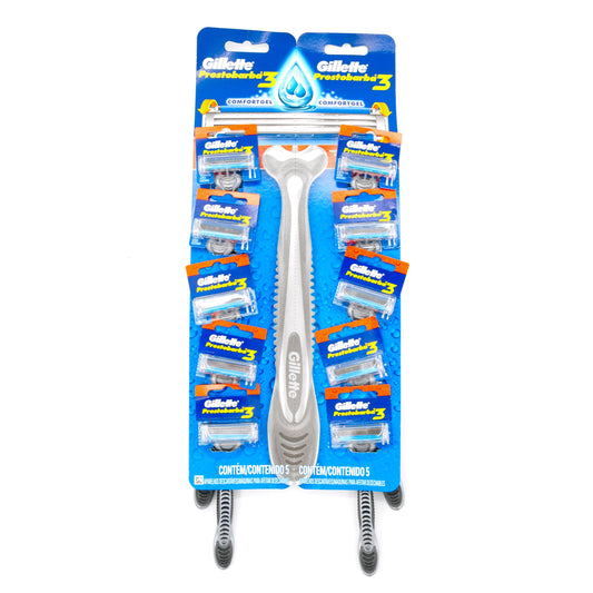Maq.prestobarba gILLETTE 3 10 Unidad