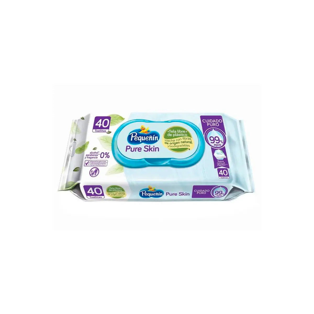 Toa.humedas Pequenin Pure Skin 30 Uds