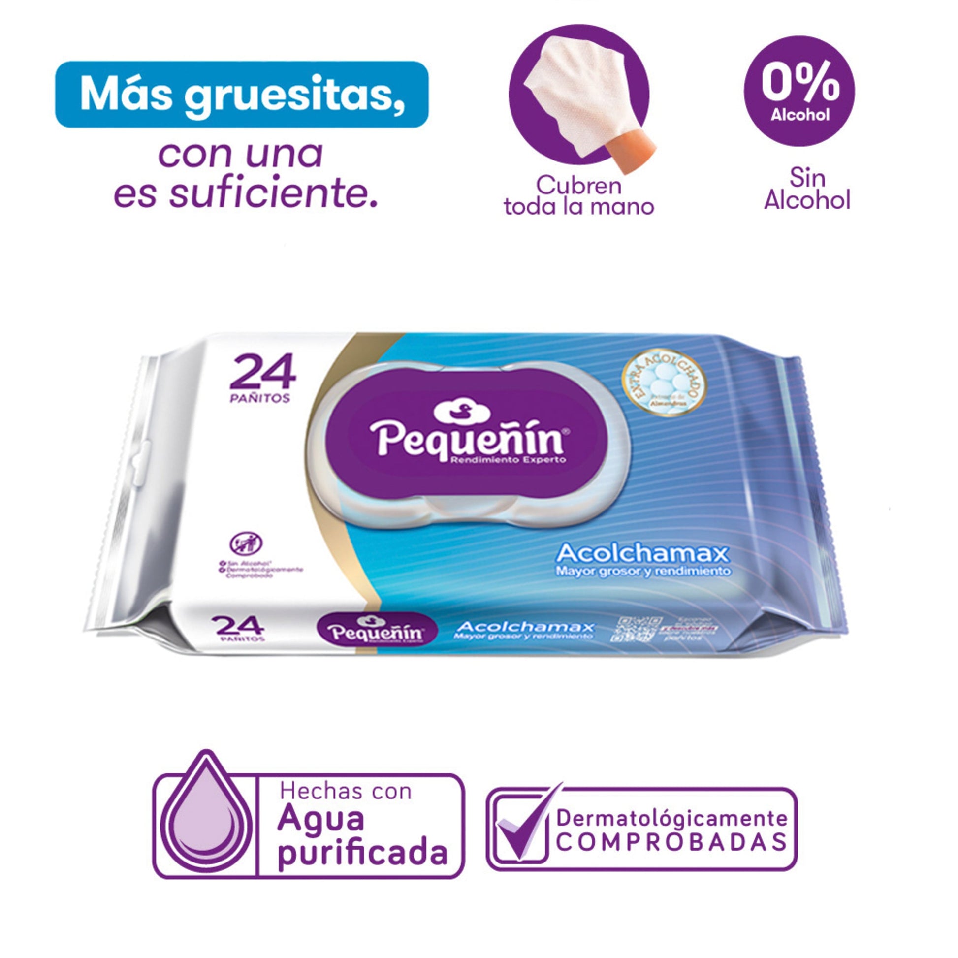 Toa.pequenin Acolchadita 24 Uds