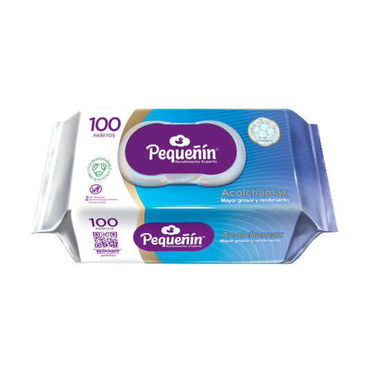 Panitos Hum.pequenin Acolchamax 100 Unidades