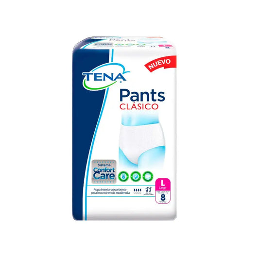 Pan.tena Pañal Clasico Medium 8 Uds